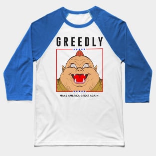 Greedly 2024 Baseball T-Shirt